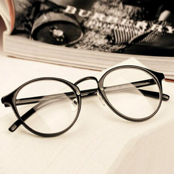 Men Women Classic Geek Nerd Clear Lens Glasses Unisex Fashion Candy Color Frame